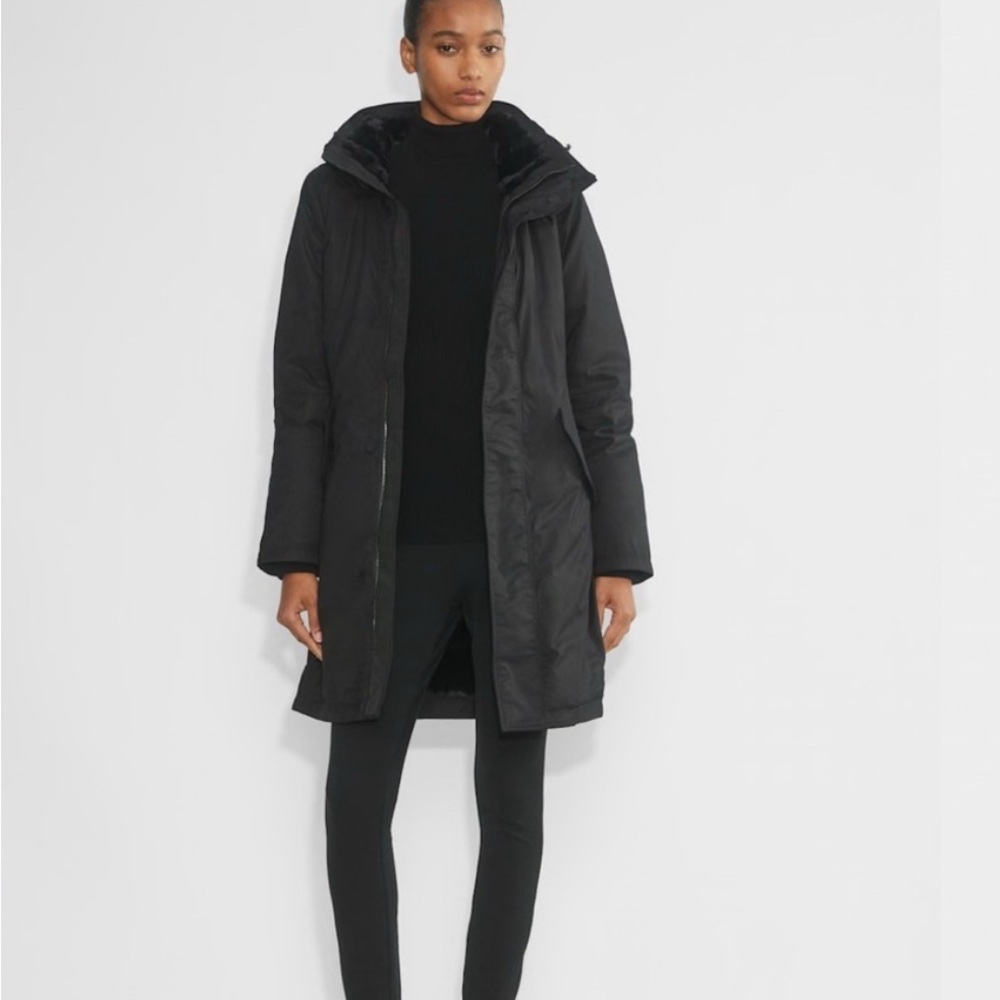 Babaton Black Puffer Jacket